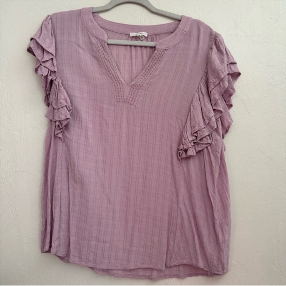 Maurice’s lilac boho blouse xl